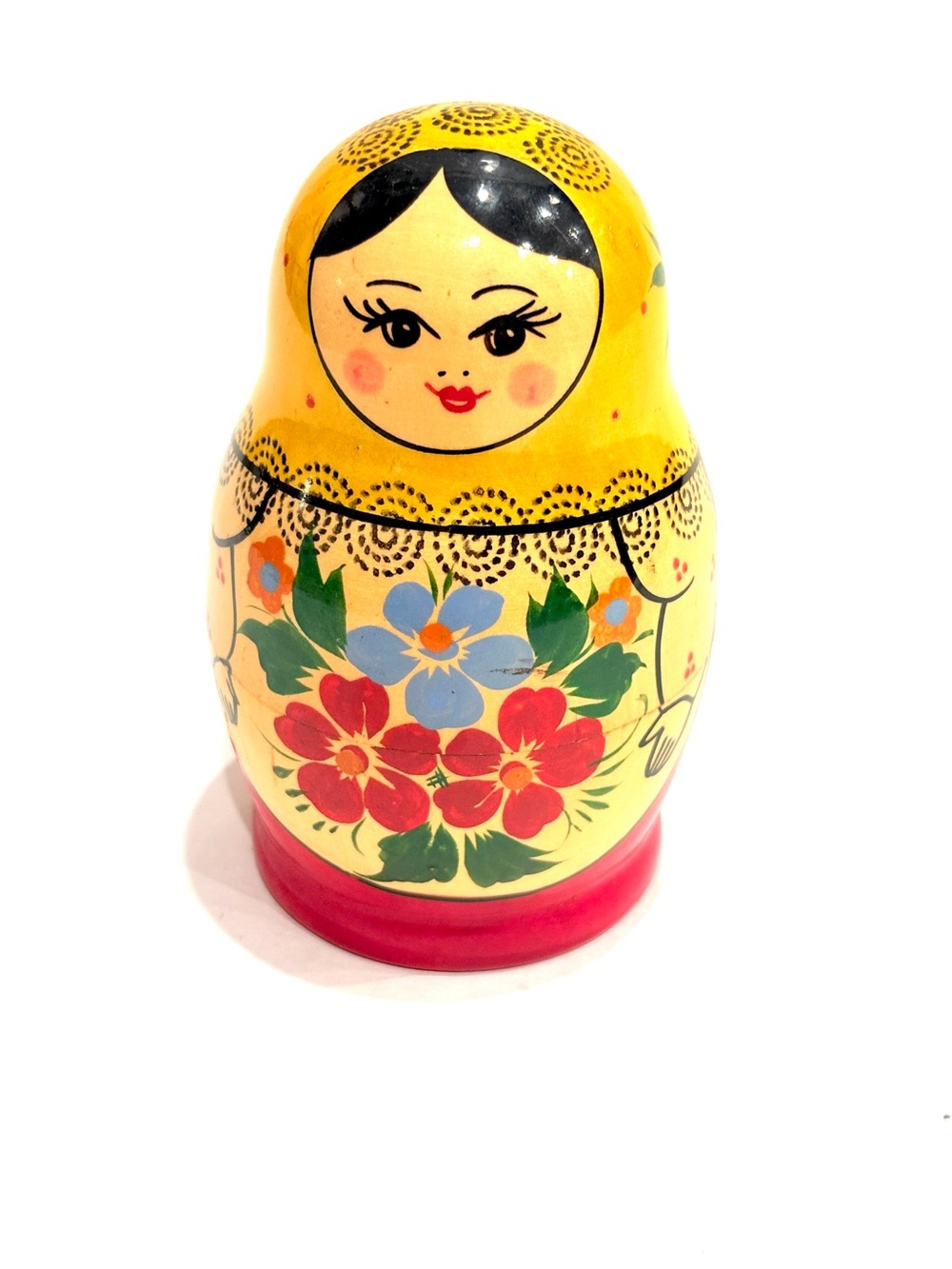 Russian Matryoshka Nesting Doll - Wood Hand Made vintage